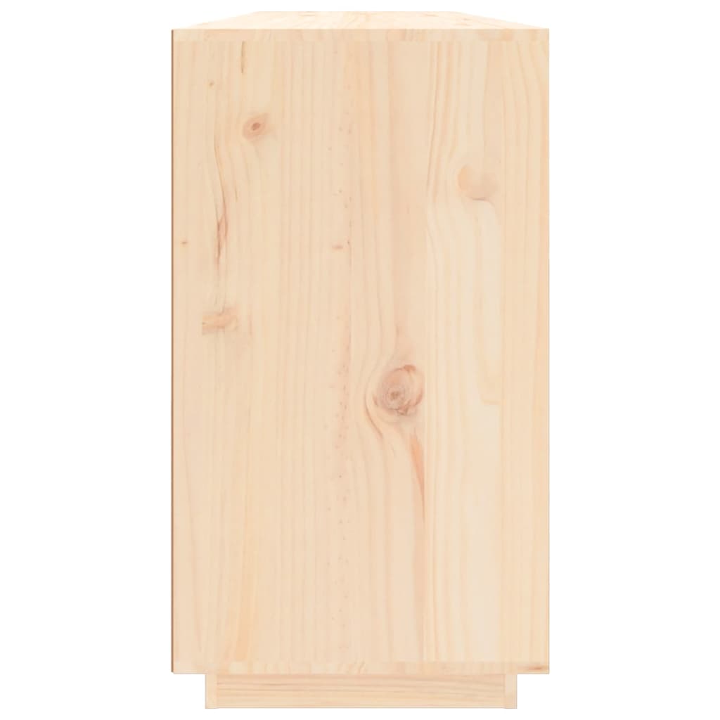 vidaXL Aparador 100x40x75 madeira de pinho maciça
