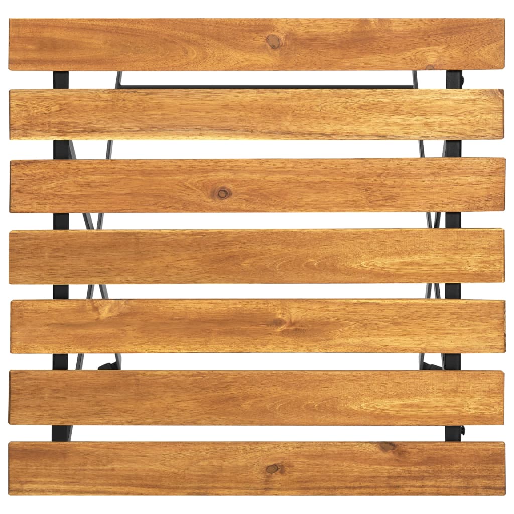 vidaXL Mesa de bistrô 55x54x71 cm madeira de acácia maciça