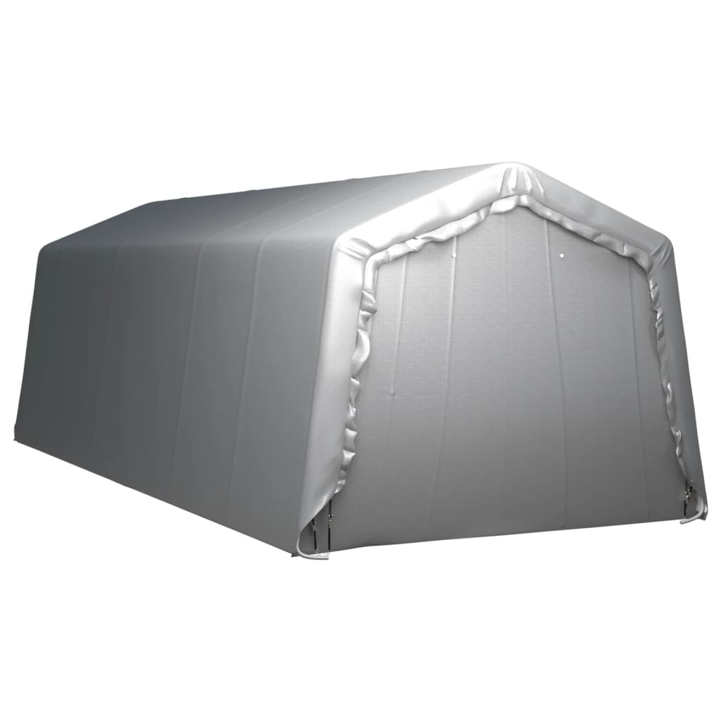 vidaXL Tenda de armazenamento 300x750 cm aço cinzento