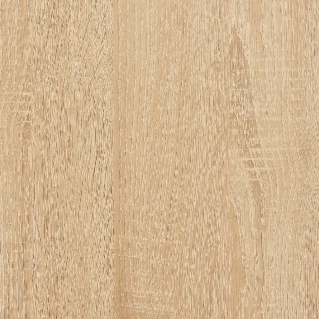 vidaXL Estante 102x28x77,5 cm derivados de madeira carvalho sonoma