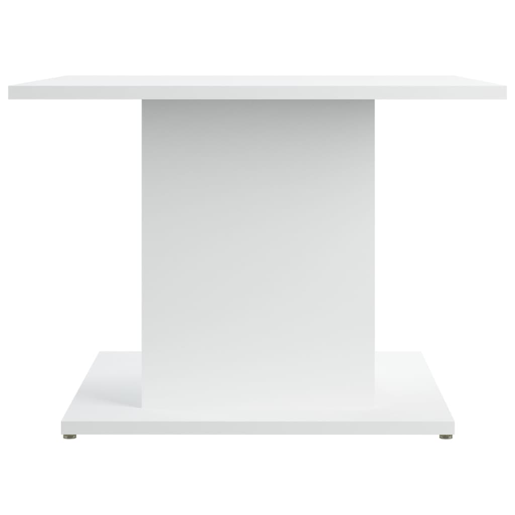 vidaXL Mesa de centro 55,5x55,5x40 cm contraplacado branco