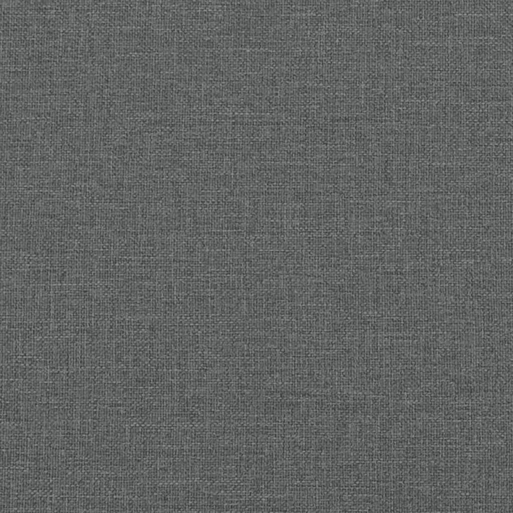 vidaXL Almofadas decorativas 2 pcs Ø15x50 cm tecido cinzento-escuro