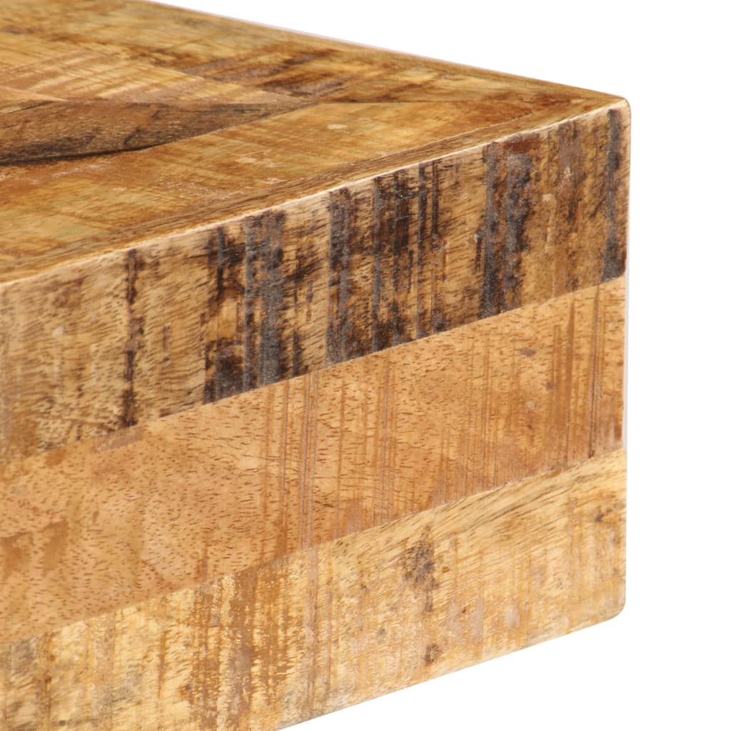 vidaXL Mesa consola madeira de mangueira maciça 80x40x75 cm