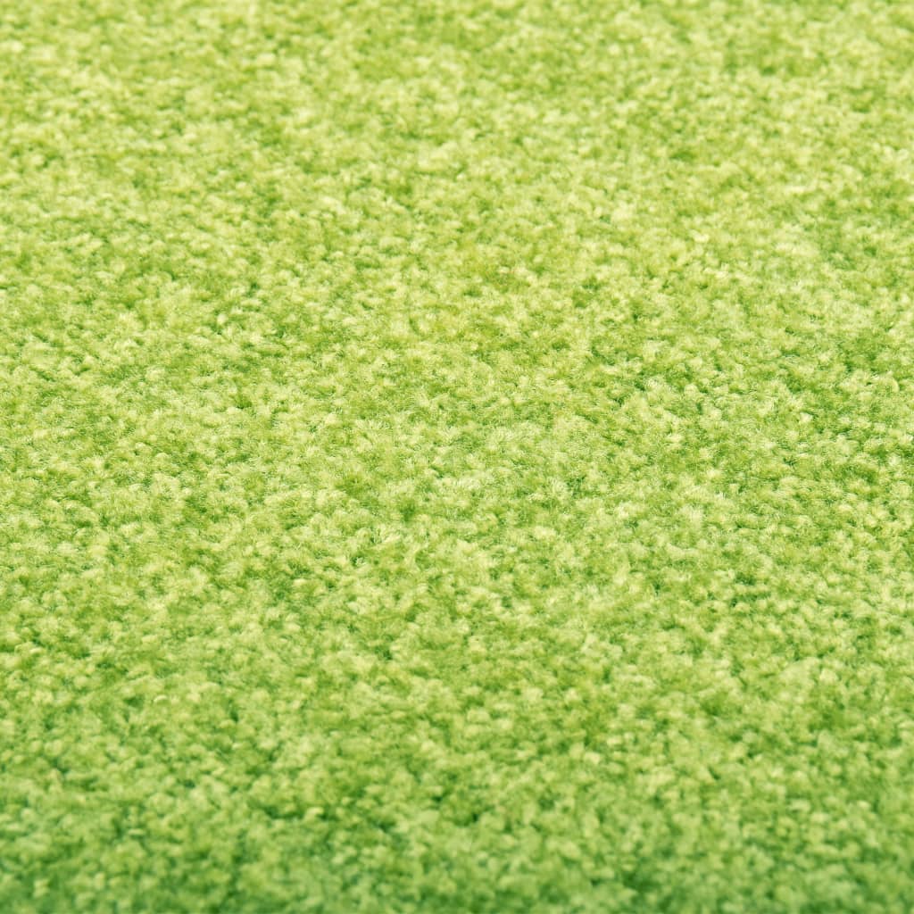 vidaXL Tapete de porta lavável 120x180 cm verde