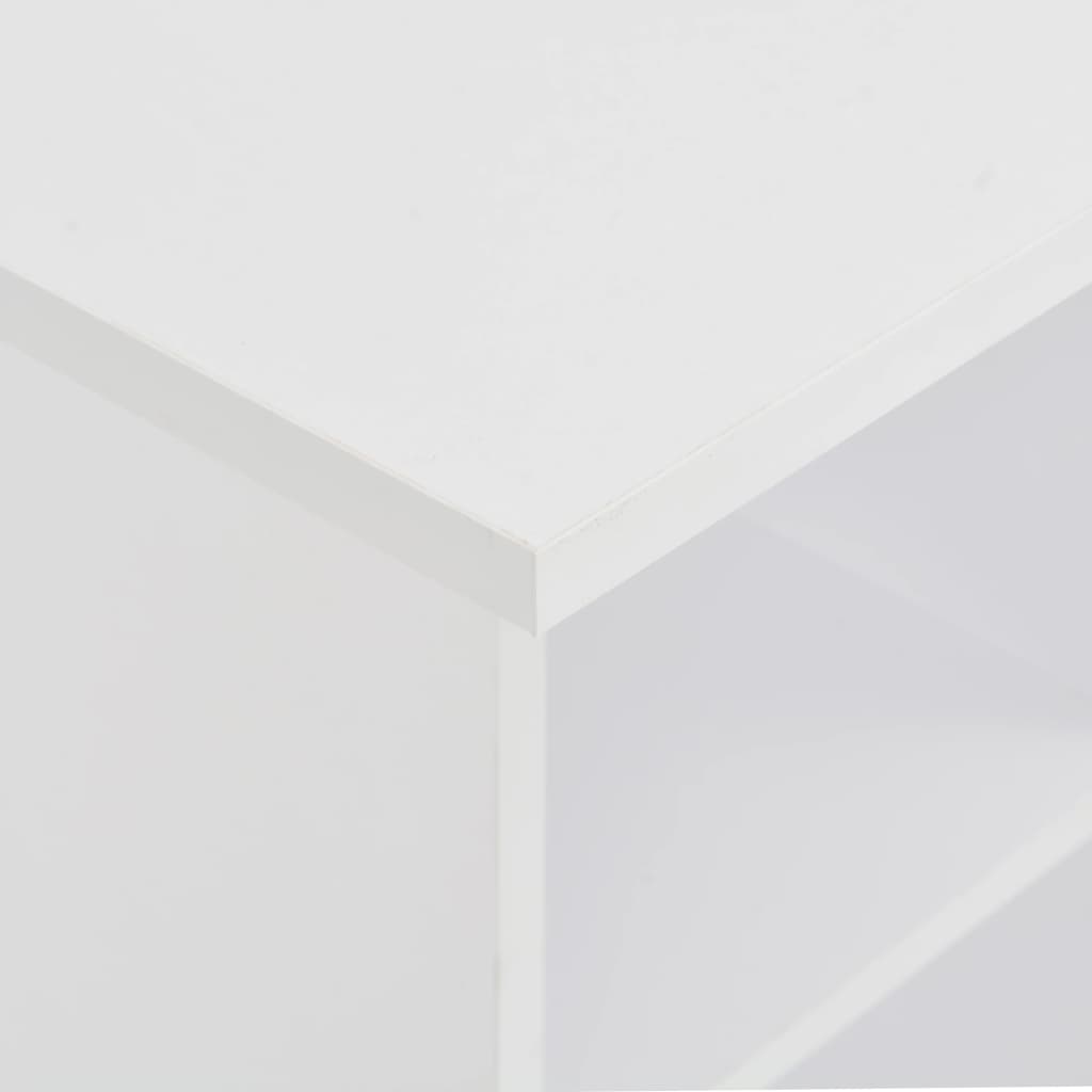 vidaXL Mesa de bar 60x60x110 cm branco