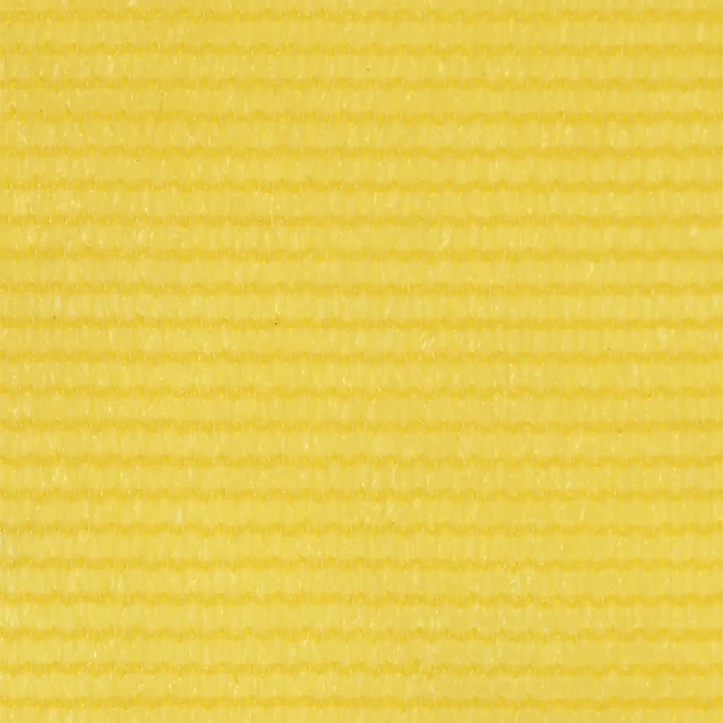 vidaXL Tela de varanda 120x300 cm PEAD amarelo