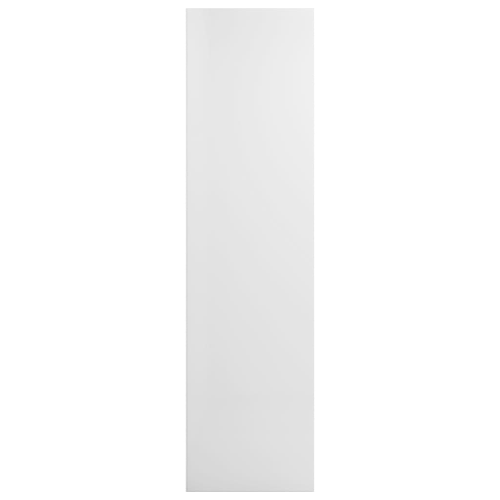 vidaXL Estante/móvel de TV 36x30x143 cm contraplacado branco brilhante
