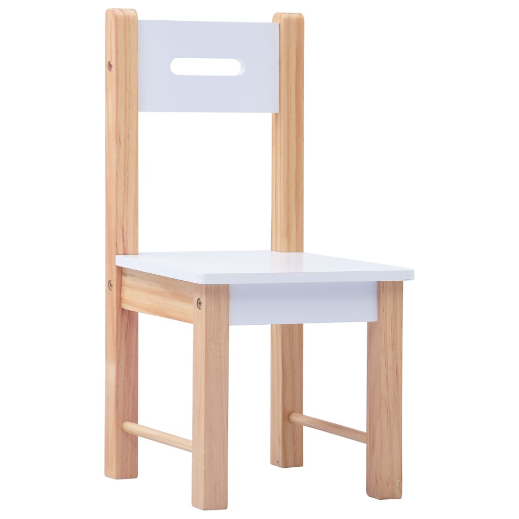 vidaXL Mesa c/ quadro/arrumação desenho e cadeiras 3 pcs preto/branco