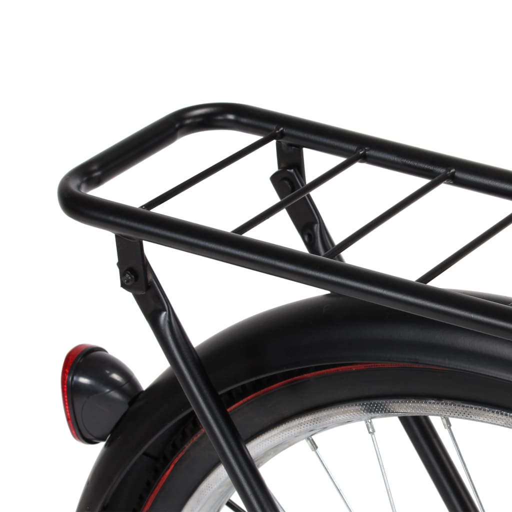 vidaXL Bicicleta holandesa para mulher roda 28" estrutura de 57 cm