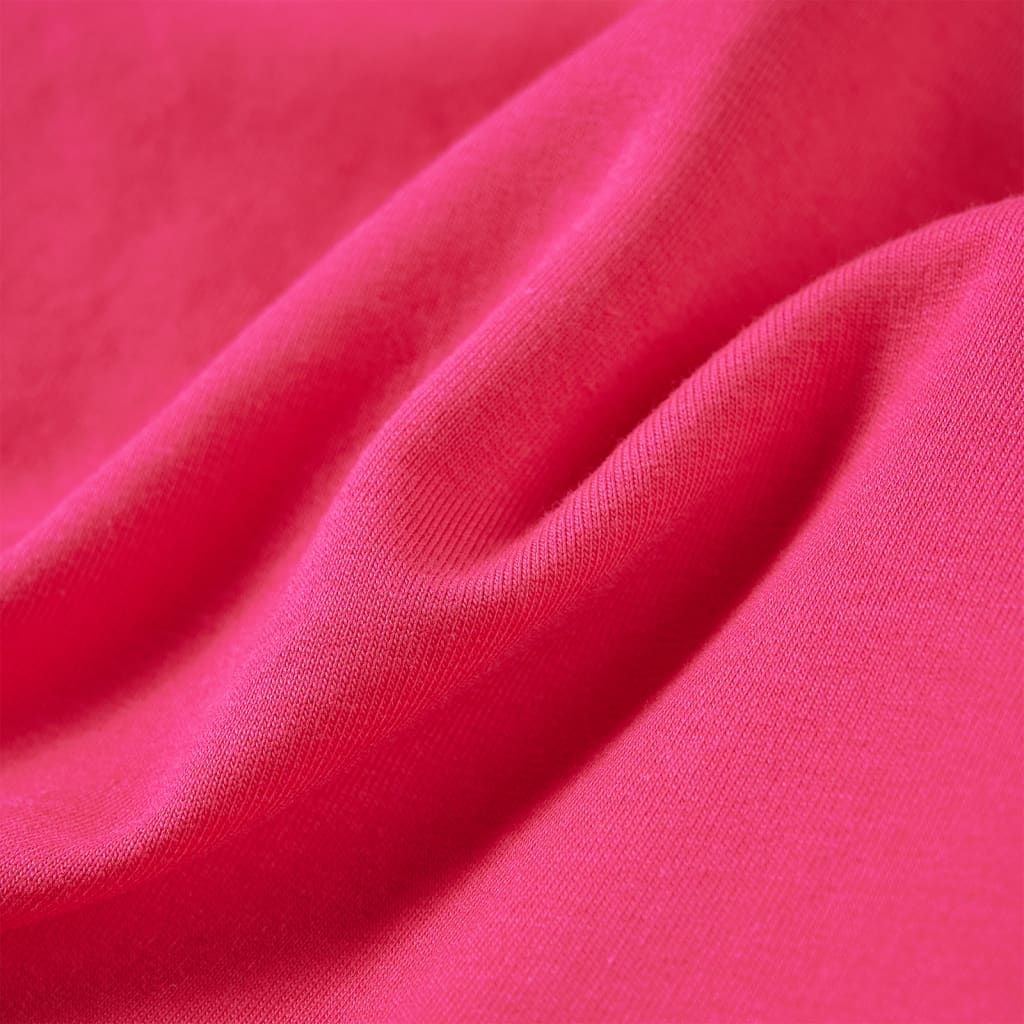Sweatshirt para criança rosa-brilhante 92