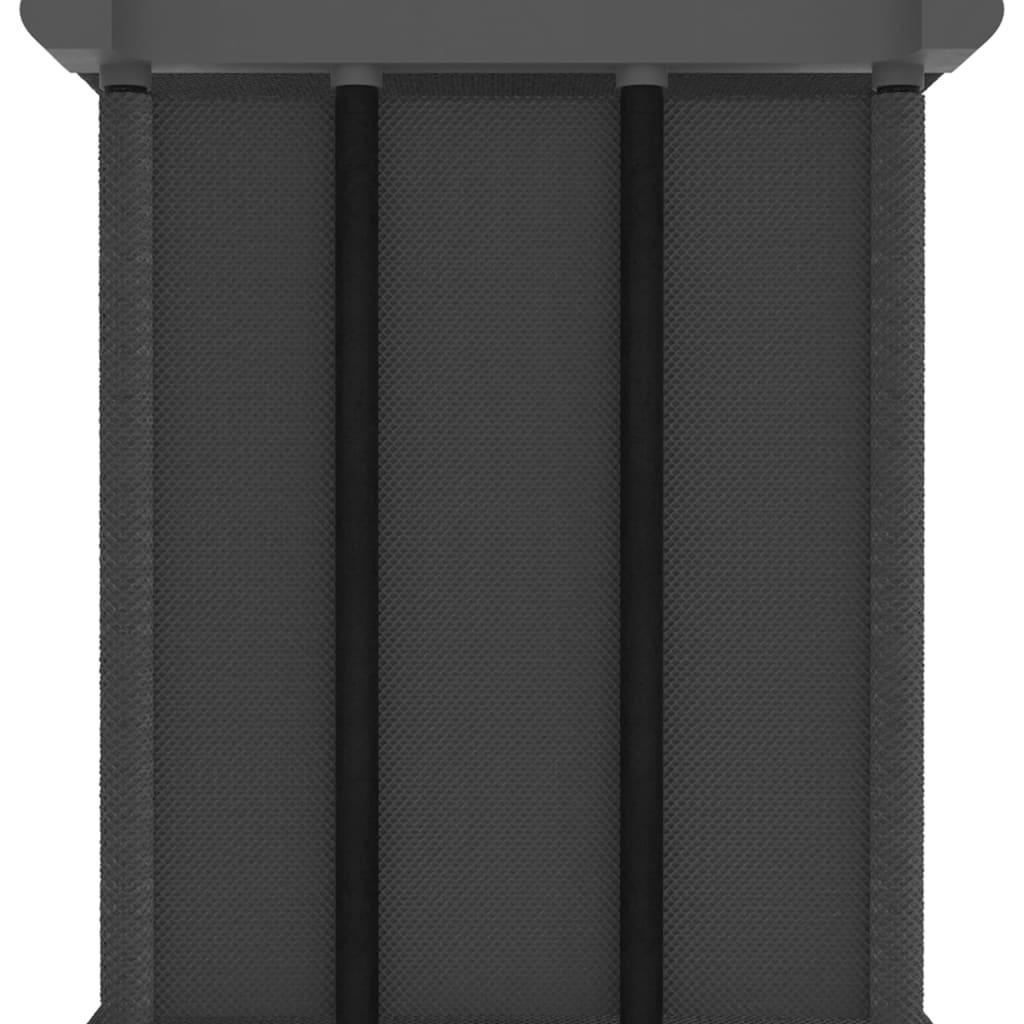vidaXL Unidade de prateleiras 4 cubos 69x30x72,5 cm tecido cinzento