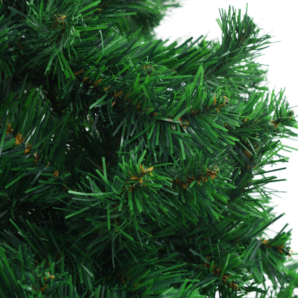 vidaXL Árvore de Natal artificial pré-iluminada + bolas 564 ramos