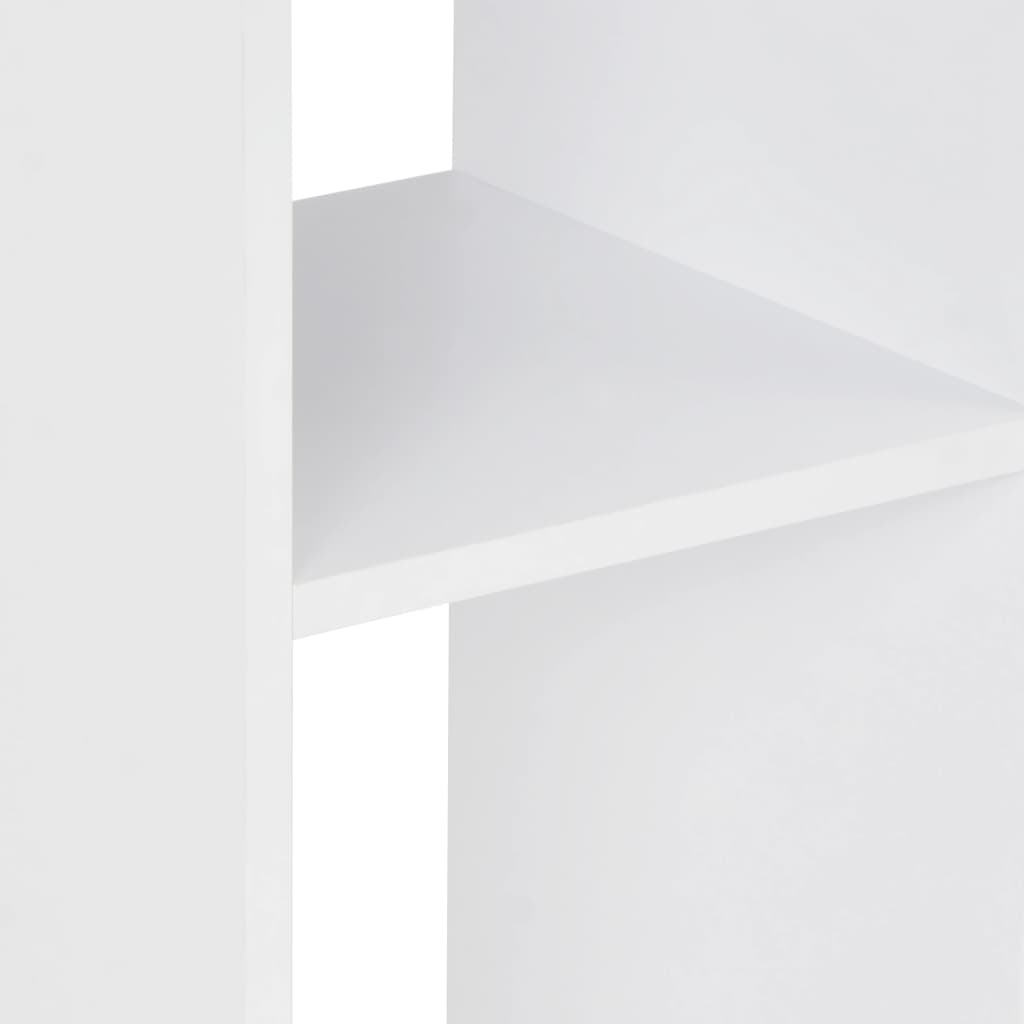 vidaXL Mesa de bar 60x60x110 cm branco