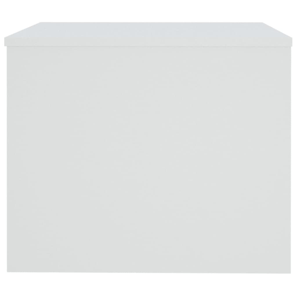 vidaXL Mesa de centro 80x50x40 cm derivados de madeira branco