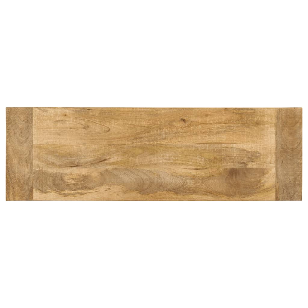 vidaXL Banco 110x35x45 cm madeira de mangueira maciça