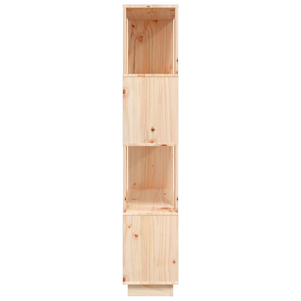 vidaXL Estante/divisória 80x25x132 cm madeira de pinho maciça