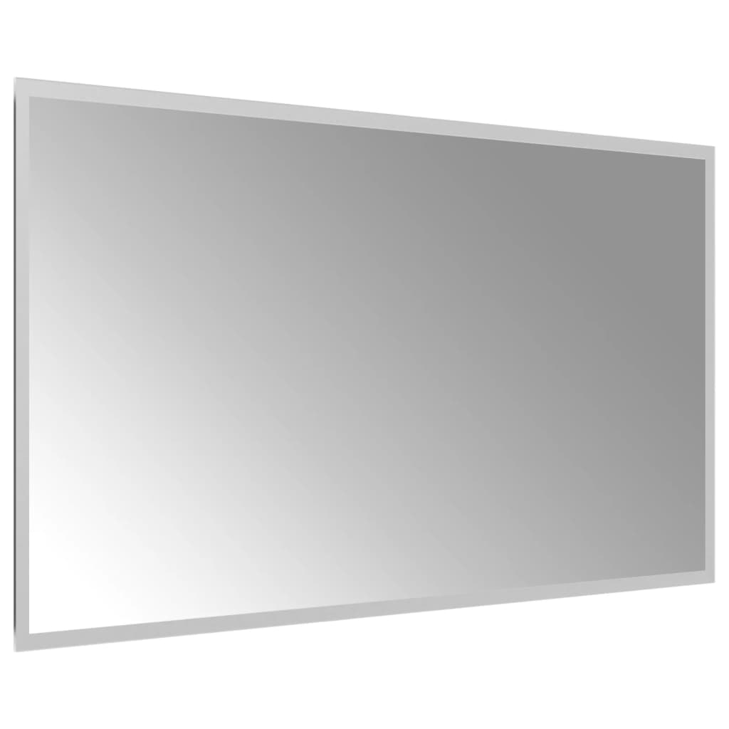 vidaXL Espelho de casa de banho com luzes LED 50x90 cm