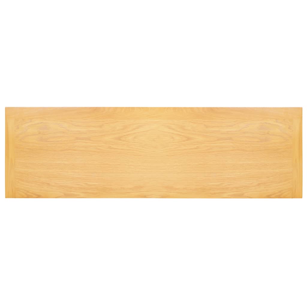 vidaXL Aparador 110x33,5x70 cm madeira de carvalho maciça