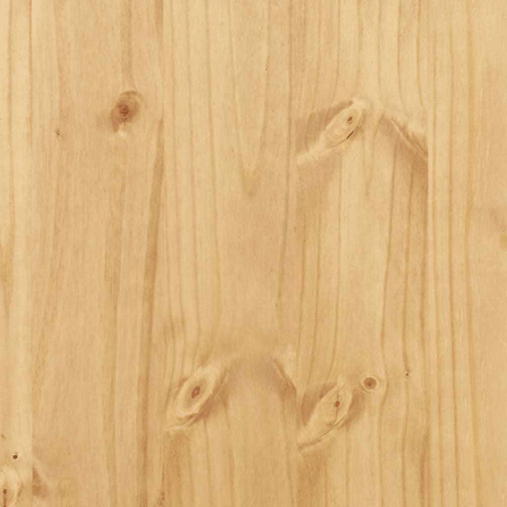vidaXL Garrafeira Corona 56x35x120 cm madeira de pinho maciça