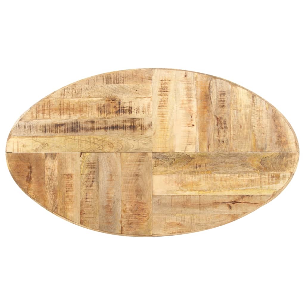 vidaXL Mesa de jantar 140x80x75 cm madeira de mangueira maciça