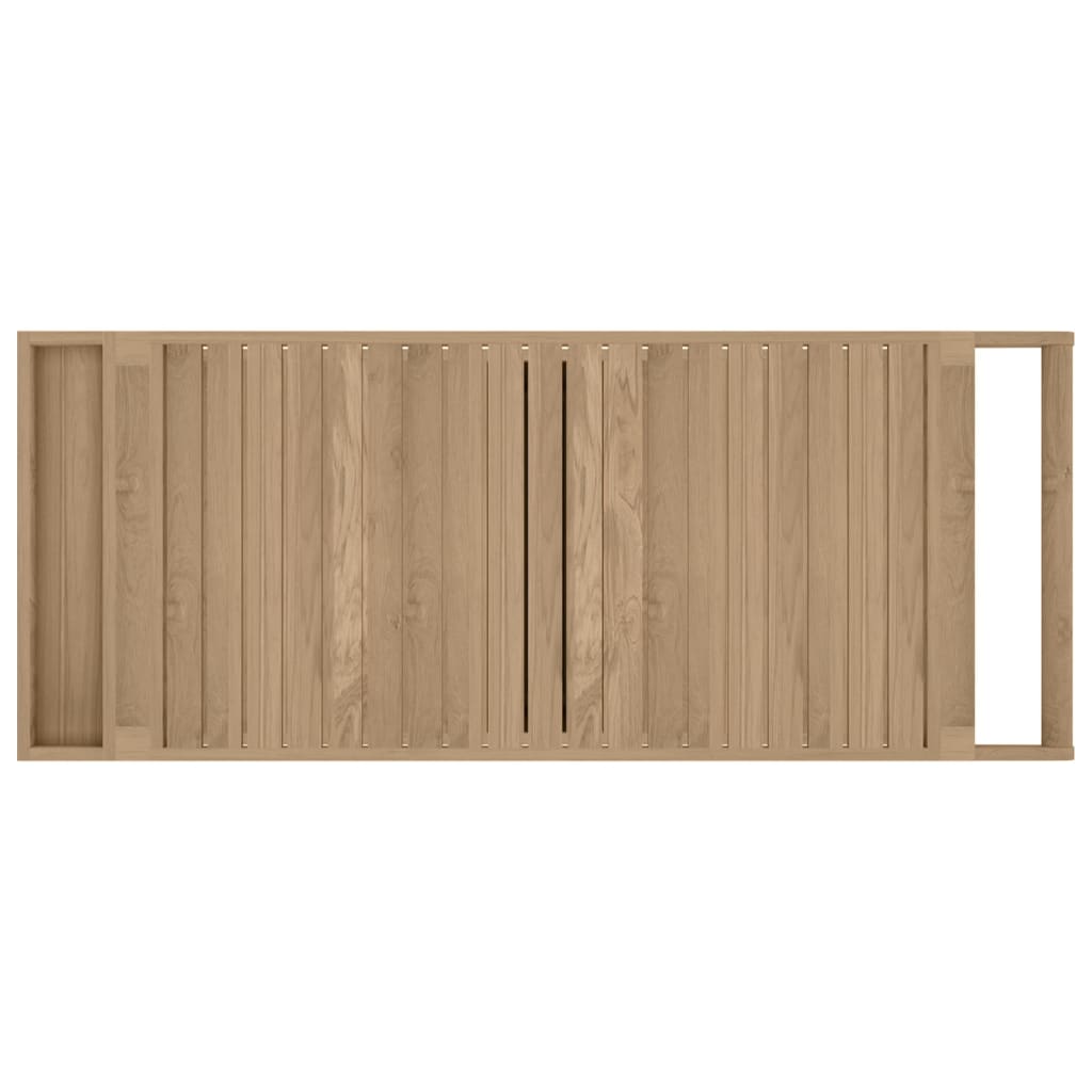 vidaXL Carrinho de bar 120x50x90 cm madeira de teca maciça