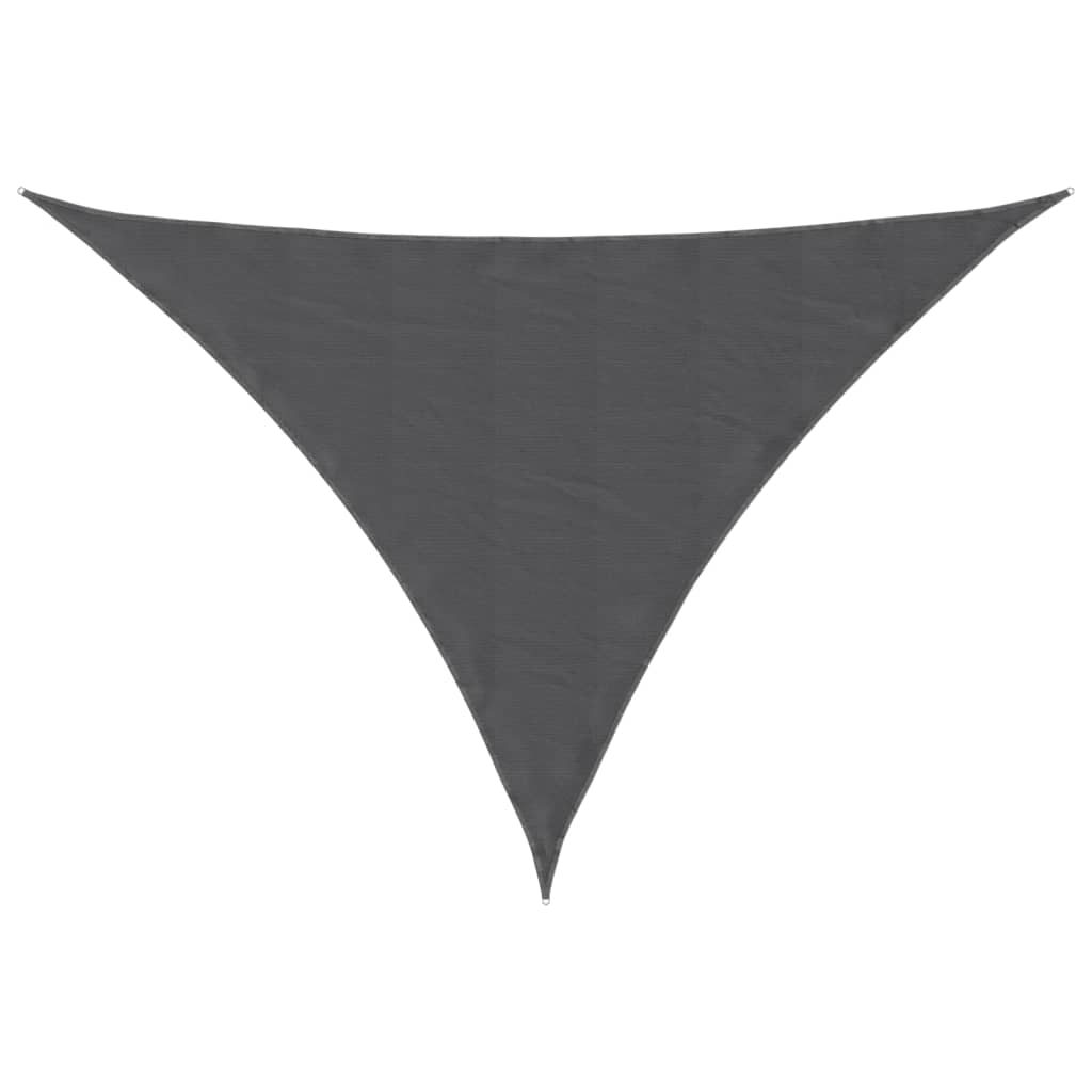 vidaXL Para-sol em tecido oxford triangular 3x4x5 m antracite