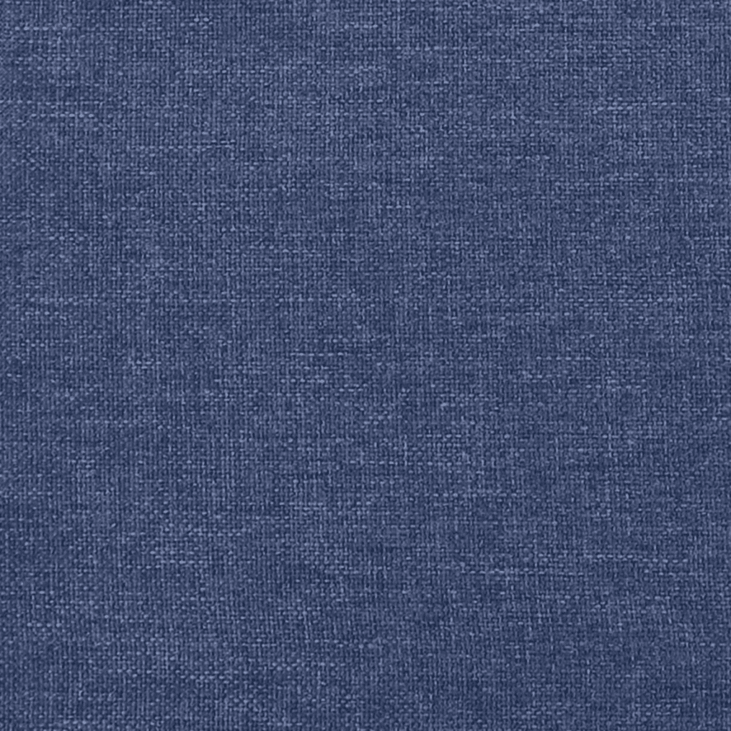 vidaXL Cama com molas/colchão 200x200 cm tecido azul