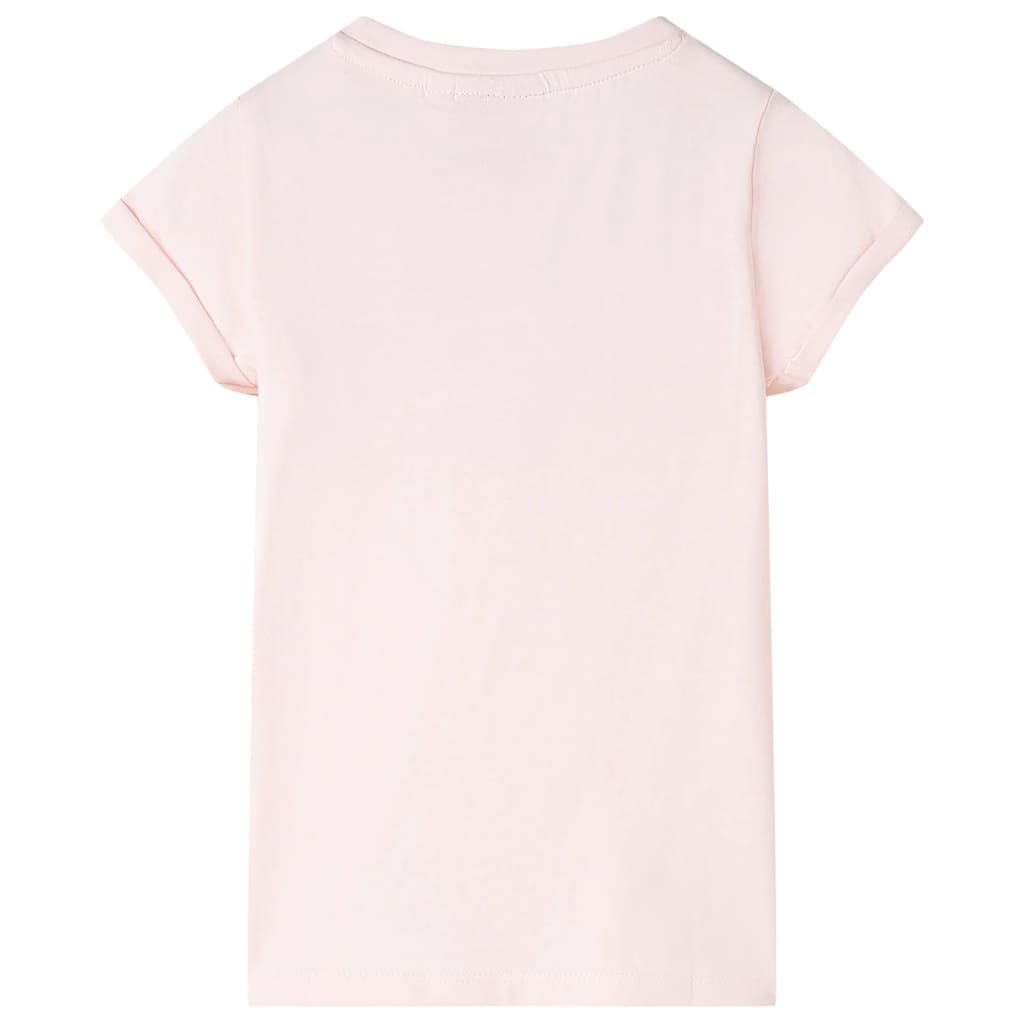 T-shirt para criança rosa-suave 92