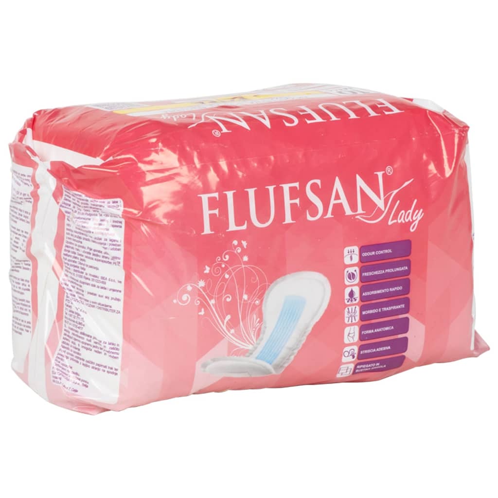 Flufsan Protetor absorvente feminino 120 pcs