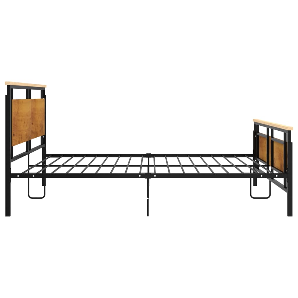 vidaXL Estrutura de cama metal 200x200 cm