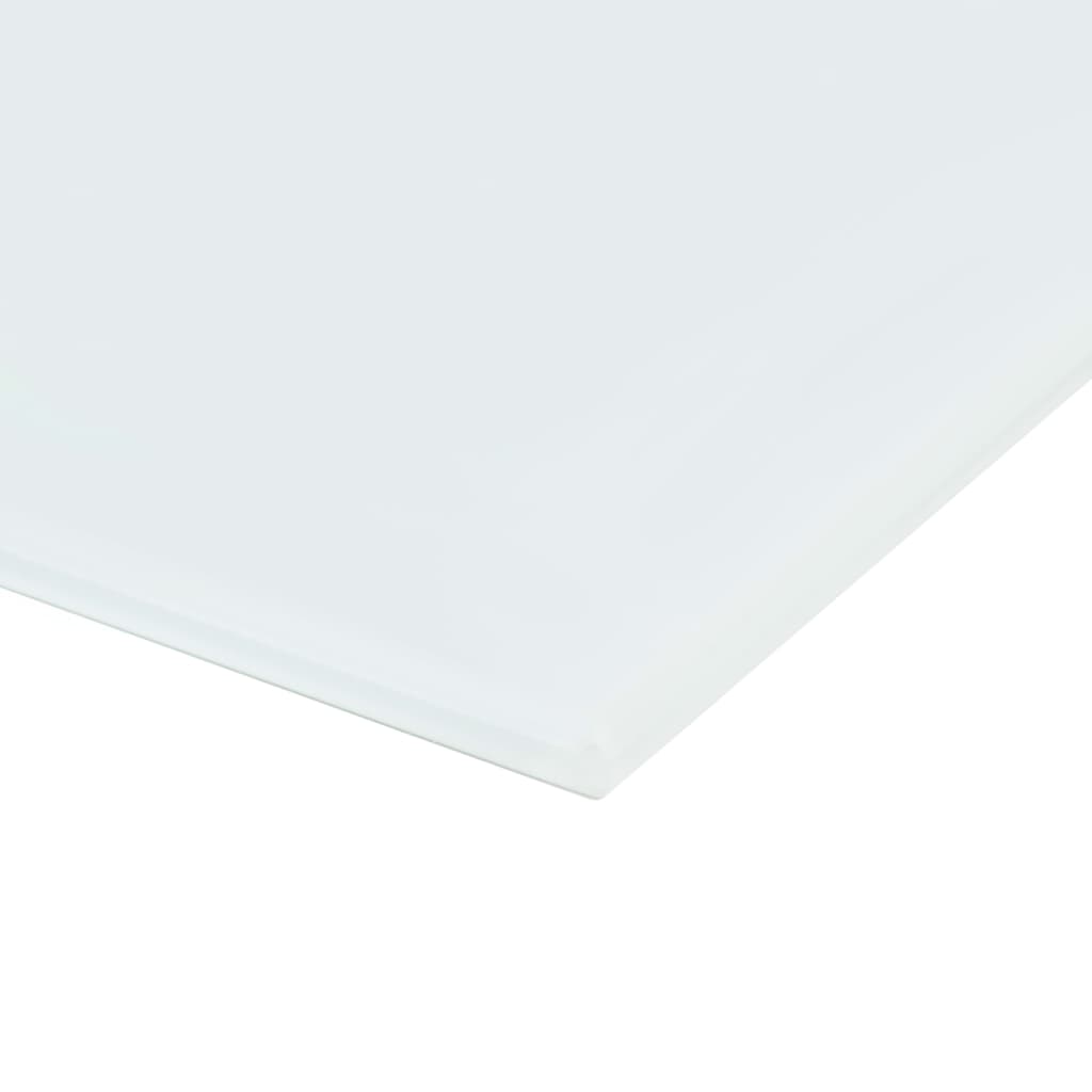 vidaXL Quadro branco magnético em vidro para parede 60x40 cm