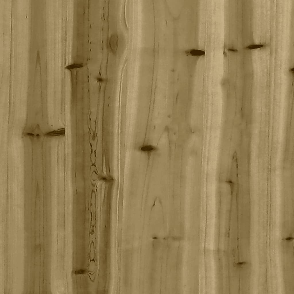 vidaXL 9 pcs conjunto sofás jardim madeira de pinho impregnada