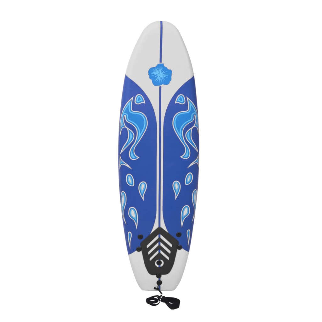 vidaXL Prancha de surf azul 170 cm