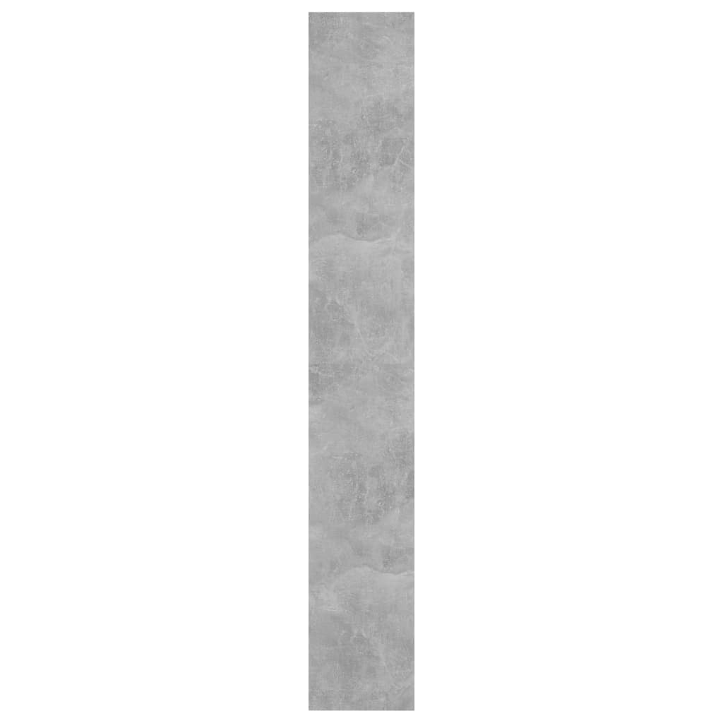 vidaXL Estante/divisória 60x30x198 cm cor cinzento cimento