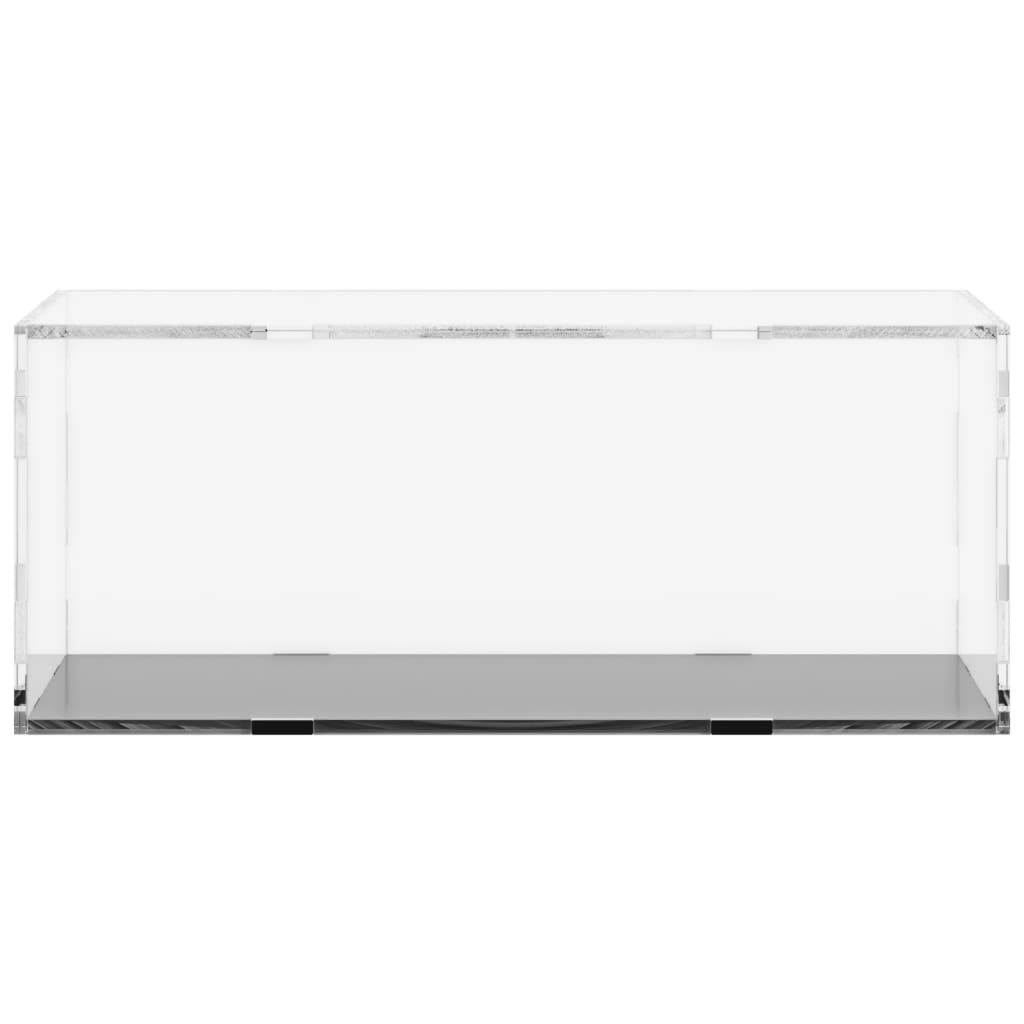 vidaXL Caixa de exposição 34x16x14 cm acrílico transparente