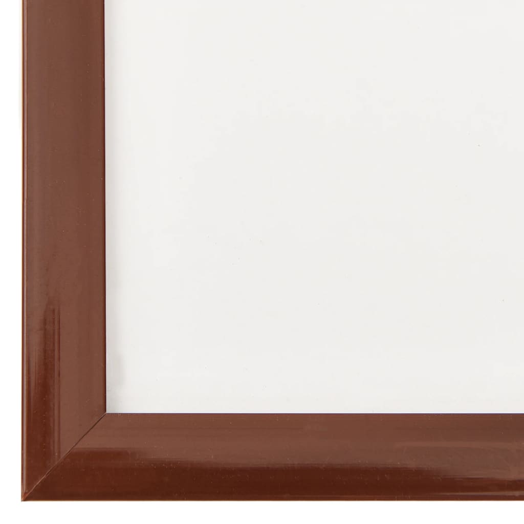 vidaXL Molduras para parede ou mesa 3 pcs 21x29,7 cm MDF cor bronze