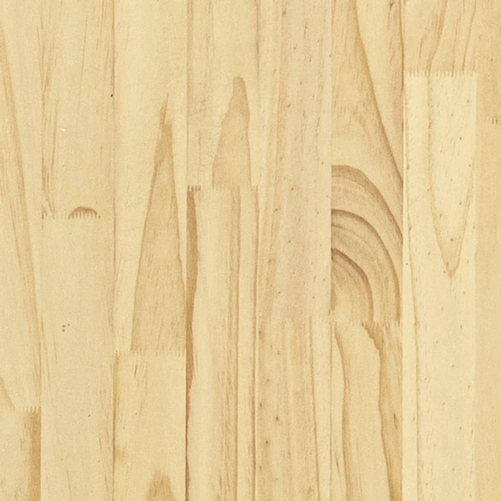vidaXL Mesa de centro 110x50x33,5 cm madeira de pinho maciça