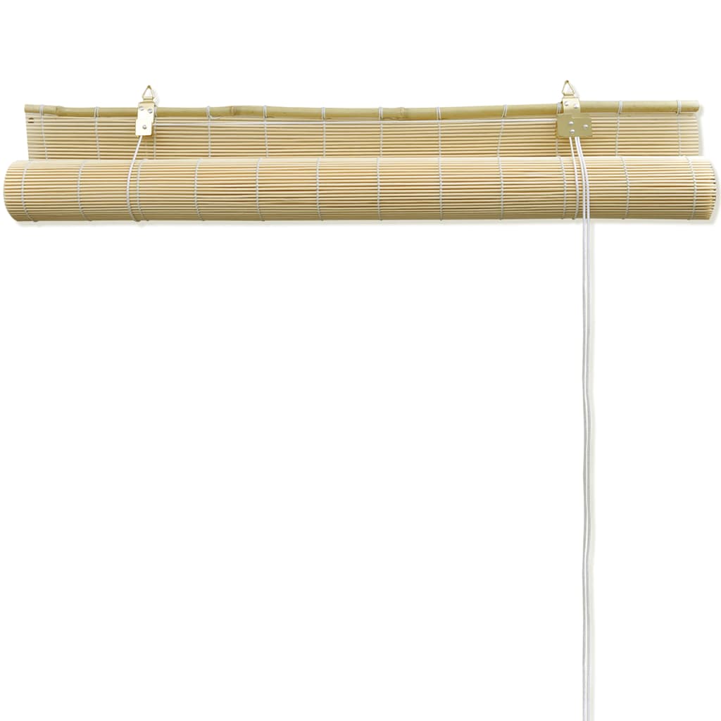 Estore de enrolar 140 x 160 cm bambu natural
