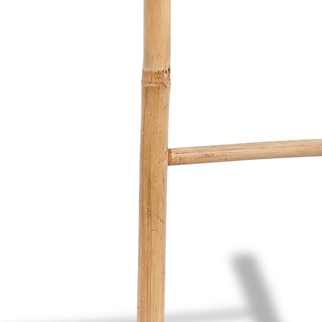 Escada para Toalhas de Bambu com 6 Degraus