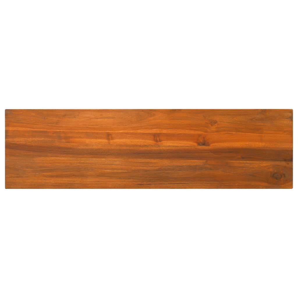 vidaXL Móvel de TV 110x30x40 cm madeira de teca maciça