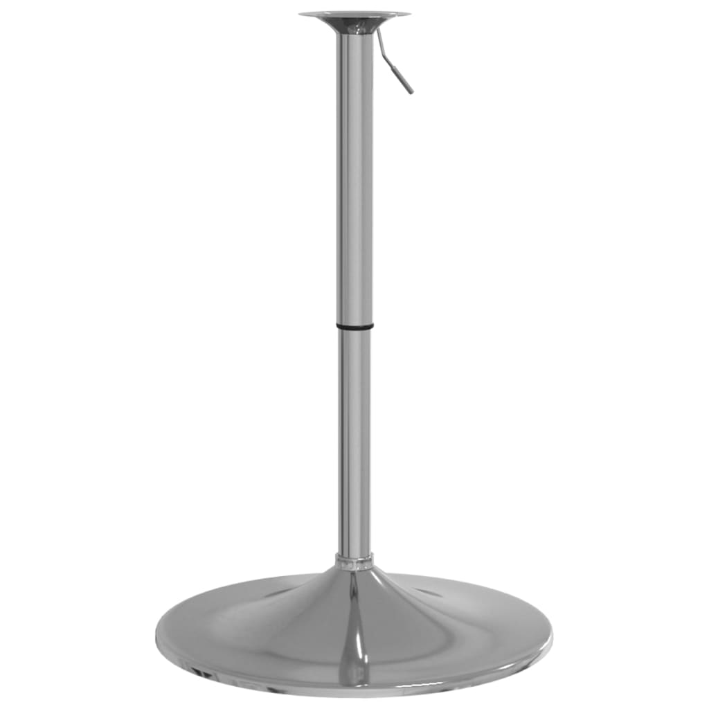 vidaXL Base para mesa de bar 45x90 cm aço cromado