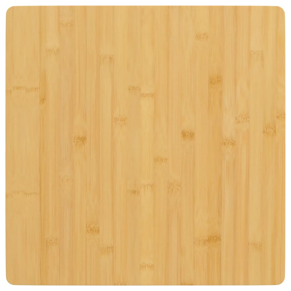 vidaXL Tampo de mesa 40x40x2,5 cm bambu