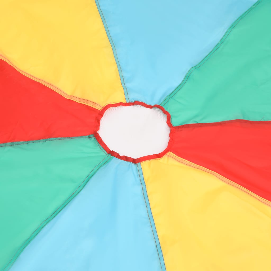 vidaXL Paraquedas de brincar para crianças Ø3,5 m tecido