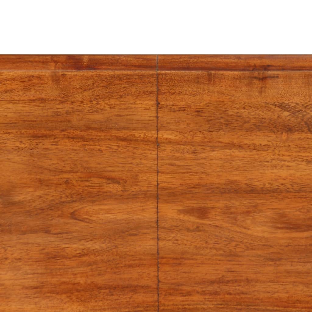 vidaXL Mesa jantar madeira maciça c/ acabamento a mel 180x90x76 cm