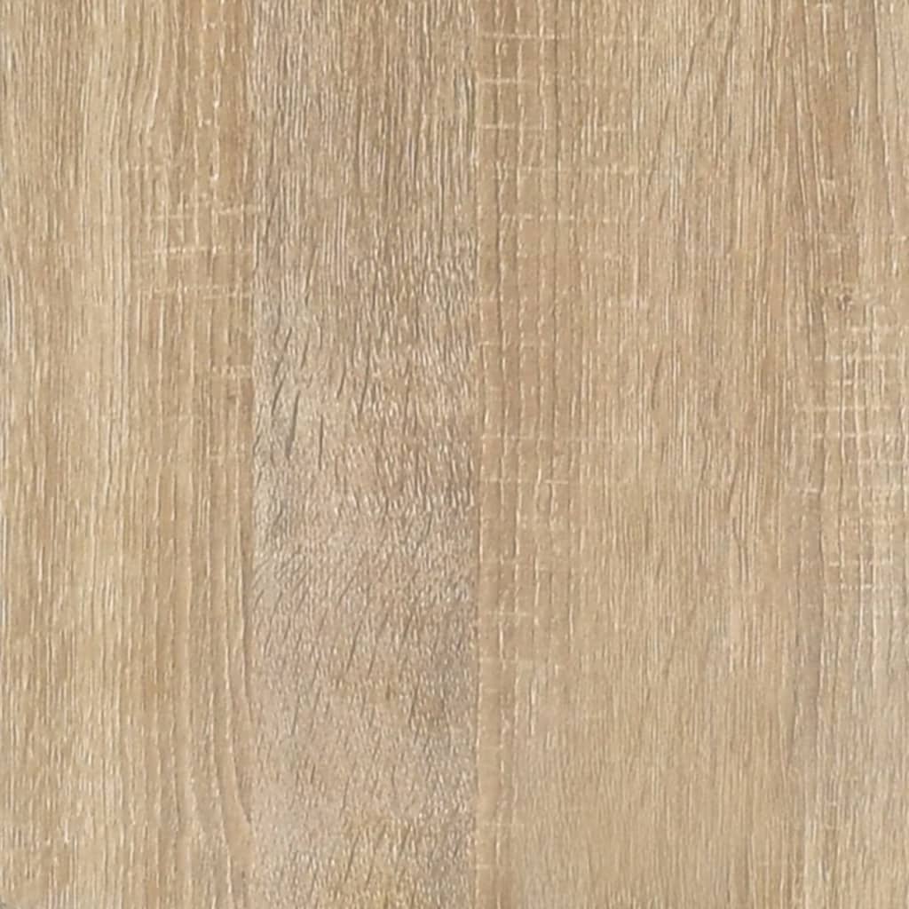 vidaXL Sapateira 80x35x45 cm derivados de madeira cor carvalho sonoma