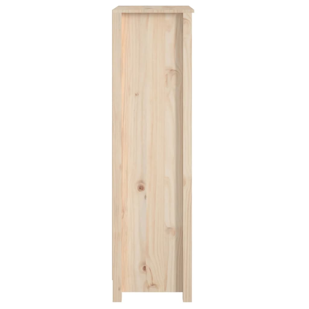 vidaXL Estante 50x35x125,5 cm madeira de pinho maciça