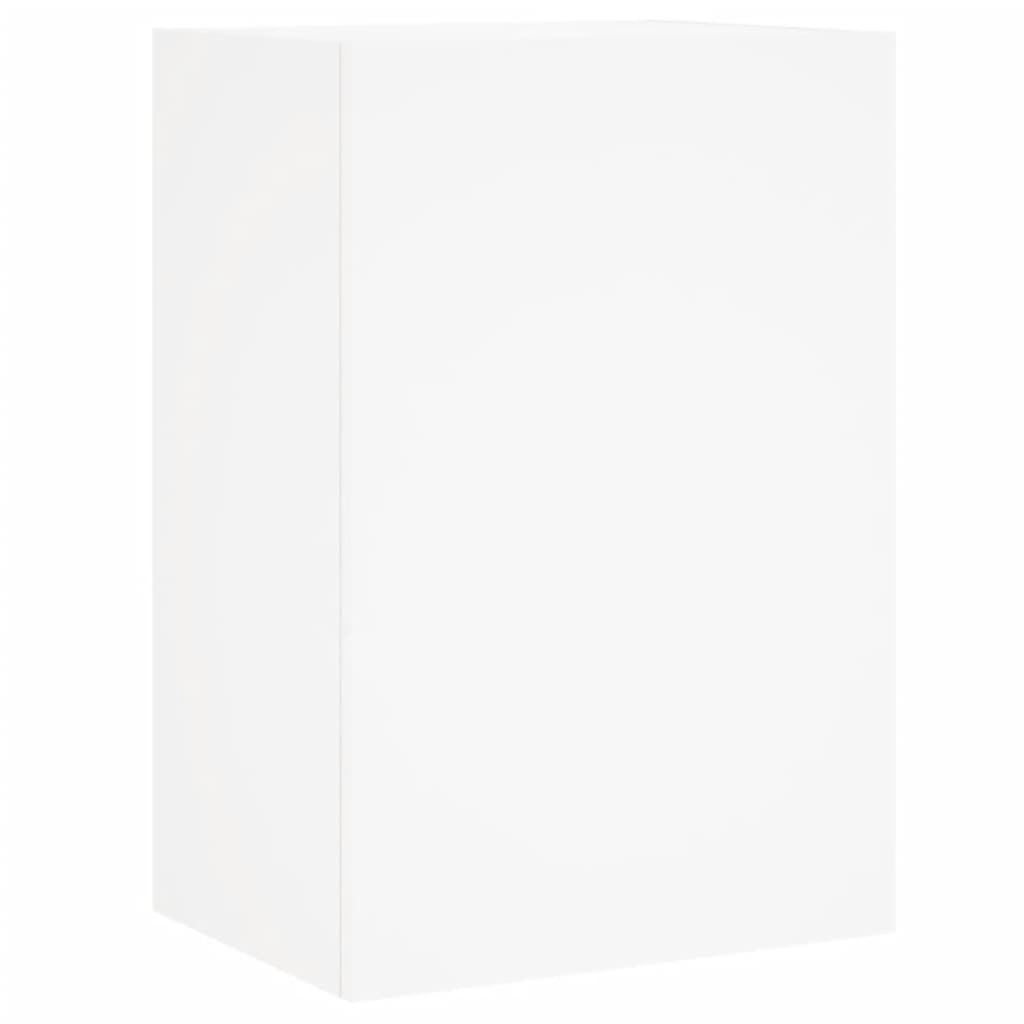 vidaXL 5 pcs móveis de parede p/ TV derivados de madeira branco