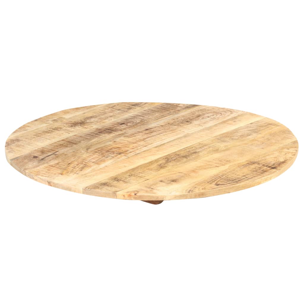 vidaXL Tampo de mesa redondo madeira mangueira maciça 15-16 mm 40 cm