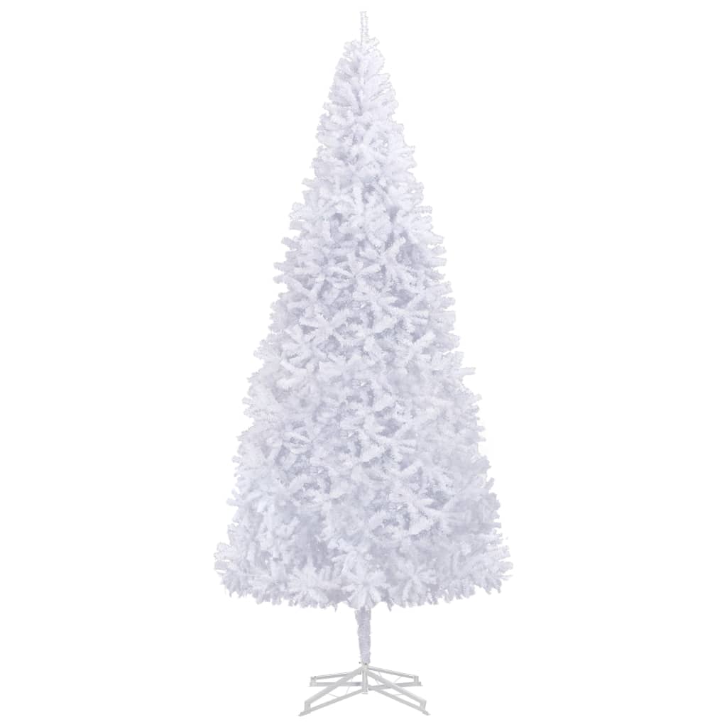 vidaXL Árvore de Natal artificial pré-iluminada 500 cm branco