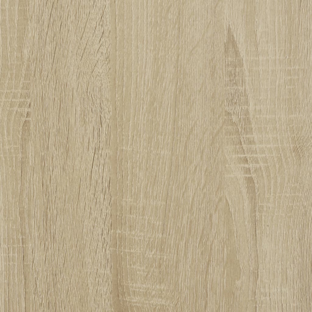 vidaXL Mesa centro 100x100x48,5cm derivados madeira de carvalho sonoma
